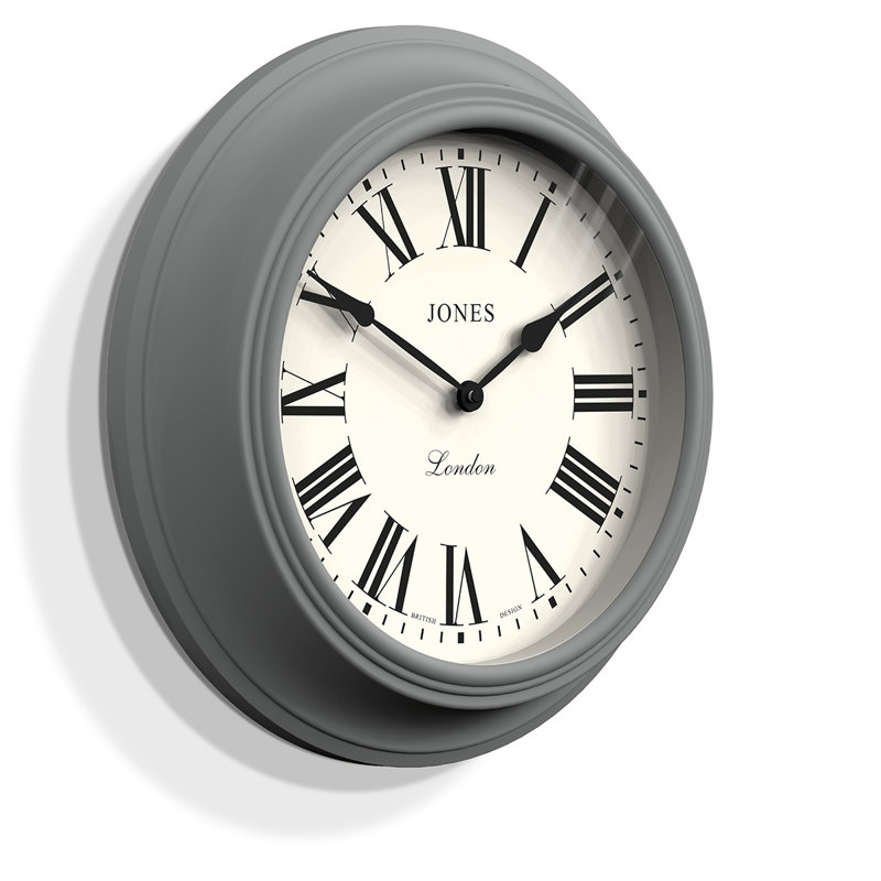 Jones Clocks Jones 40.5cm Wall Clock & Reviews Wayfair.co.uk